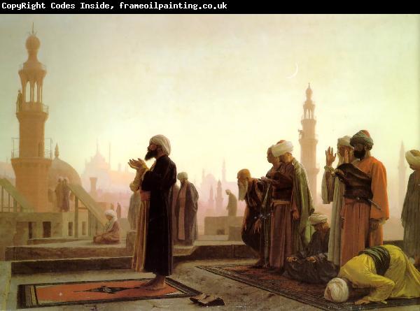 Jean Leon Gerome Prayer on the Rooftops of Cairo